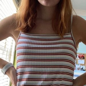 Madewell striped tank